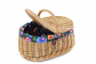 Koszyk na piknik z wikliny