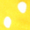 żółty z białymi kropkami